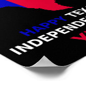 Poster Jour de l'indépendance du Texas (Coin)