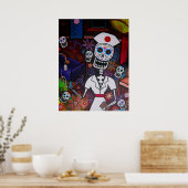 POSTER JOUR DE L'INFIRMIÈRE MORTE (Cuisine)