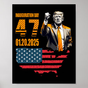 Poster Jour de l'investiture du président Donald Trump 20