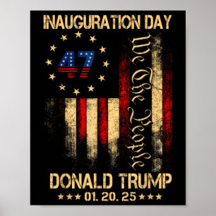 Poster Jour de l'investiture du président Donald Trump 20