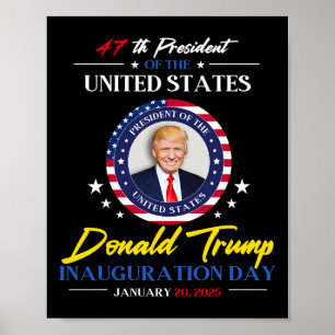 Poster Jour de l'investiture du président Donald Trump 20