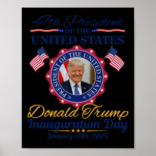 Poster Jour de l'investiture du président Donald Trump 20