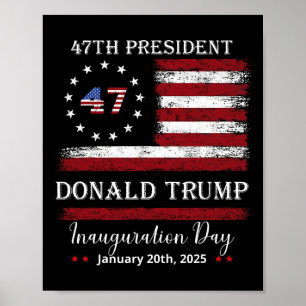 Poster Jour de l'investiture du président Donald Trump 20