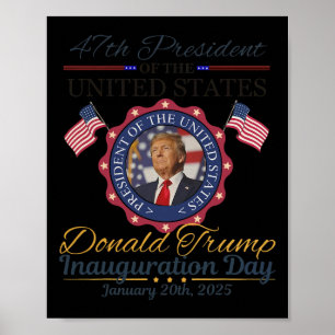 Poster Jour de l'investiture du président Donald Trump 20