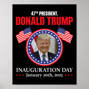 Poster Jour de l'investiture du président Donald Trump 20
