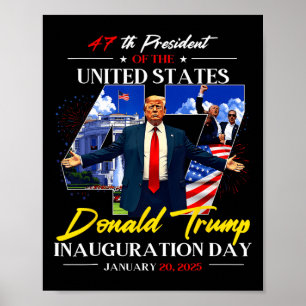 Poster Jour de l'investiture du président Donald Trump 20