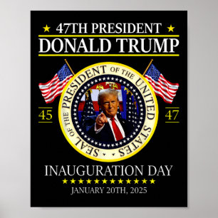 Poster Jour de l'investiture du président Donald Trump 20