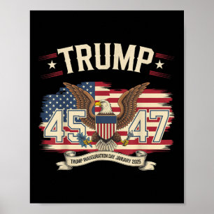 Poster Jour de l'investiture du président Donald Trump 20