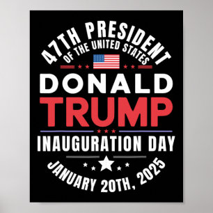 Poster Jour de l'investiture du président Donald Trump 20