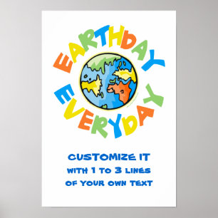 POSTER JOUR DE L'TERRE