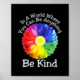 Poster Jour De L'Unité Dans Un Monde Où L'On Peut Être