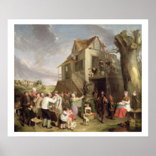 Poster Jour de mai, c.1811-12 (huile sur la toile)