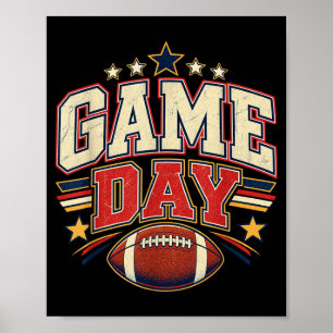 Poster Jour de match Football Jour de match