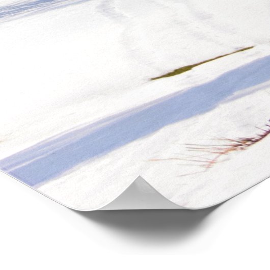 Poster Jour de neige (Coin)