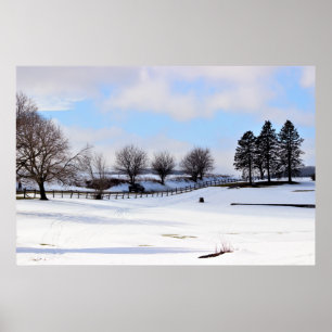 Poster Jour de neige