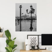 Poster Jour de pluie à Venise (Bureau à domicile)