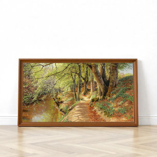 Poster Jour de printemps dans la forêt