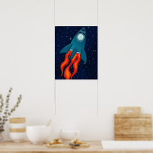 Poster Jour de Rocket Postcard (Cuisine)