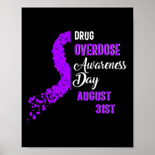 Poster Jour de sensibilisation à la surdose de drogue 31