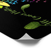 Poster Jour de sensibilisation à tous les problèmes de ca (Coin)