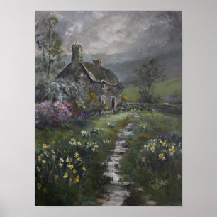 Poster "Jour de Soupe - Un Cottage Anglais"