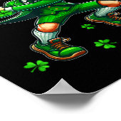 Poster Jour de St. Patricks Jouer à l'équipe du joueur de (Coin)