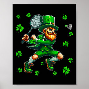 Poster Jour de St. Patricks Jouer à l'équipe du joueur de