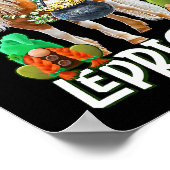 Poster Jour de St Patricks LEPRICORN Unicorn Horse Lover (Coin)