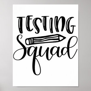 Poster Jour de test de Squad Enseignant