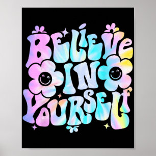 Poster Jour de test de teinture Jour enseignant Jour de t