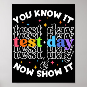 Poster Jour de test Jour de test Enseignant Jour de test
