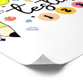 Poster Jour de test Yall Test Day Enseignant (Coin)