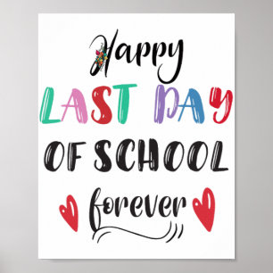 Poster Jour Dernier De La Retraite De L'École Pour Toute 