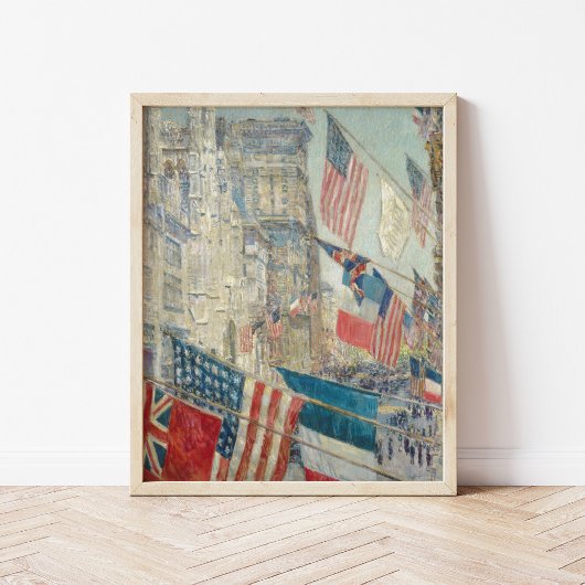 Poster Jour des Alliés | Childe Hassam