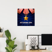 Poster Jour des anciens combattants (Bureau à domicile)