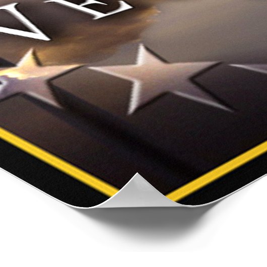 Poster Jour des anciens combattants - honorer tous ceux q (Coin)