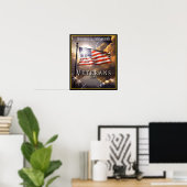 Poster Jour des anciens combattants - honorer tous ceux q (Bureau à domicile)