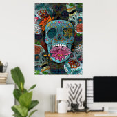 Poster Jour Des Morts (Bureau à domicile)
