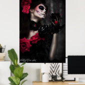 Poster Jour des morts (Bureau à domicile)