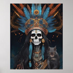 Poster Jour des Morts - Dia De Los Muertos Beauté