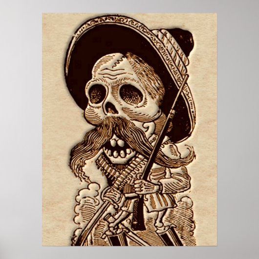 Poster Jour des Morts - Dia de Los Muetos (Devant)