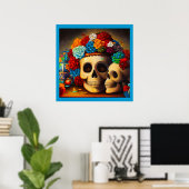 Poster Jour des Offrendas mortes 2 (Bureau à domicile)