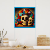 Poster Jour des Offrendas mortes 2 (Cuisine)