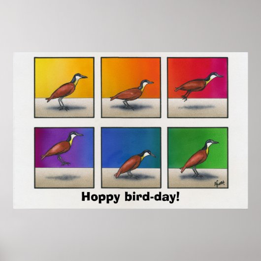 Poster Jour des oiseaux chanceux ! (Devant)