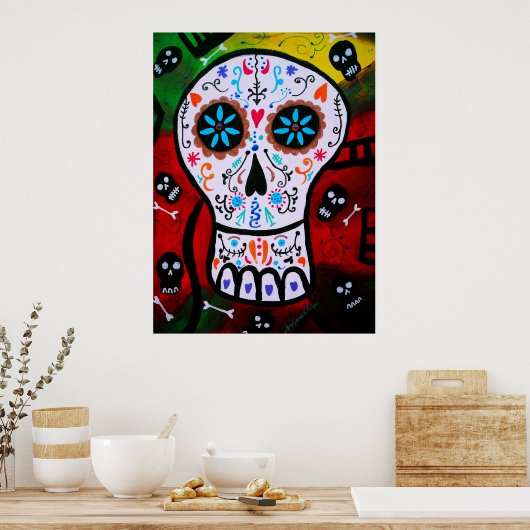 POSTER JOUR DES POSTES DE PEINTURE MORTS (Cuisine)