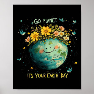 Poster Jour des terres 2025 Go Planeti T's Your Jour des