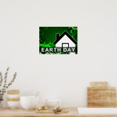 Poster jour des terres : accueil hi-fi (Cuisine)