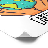 Poster jour des terres, activisme écologique, (Coin)