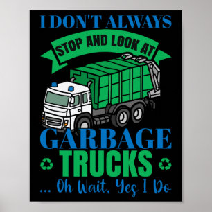 Poster Jour des terres Camion Kids Garge