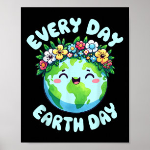Poster Jour des terres chaque jour Planète Jour des terre